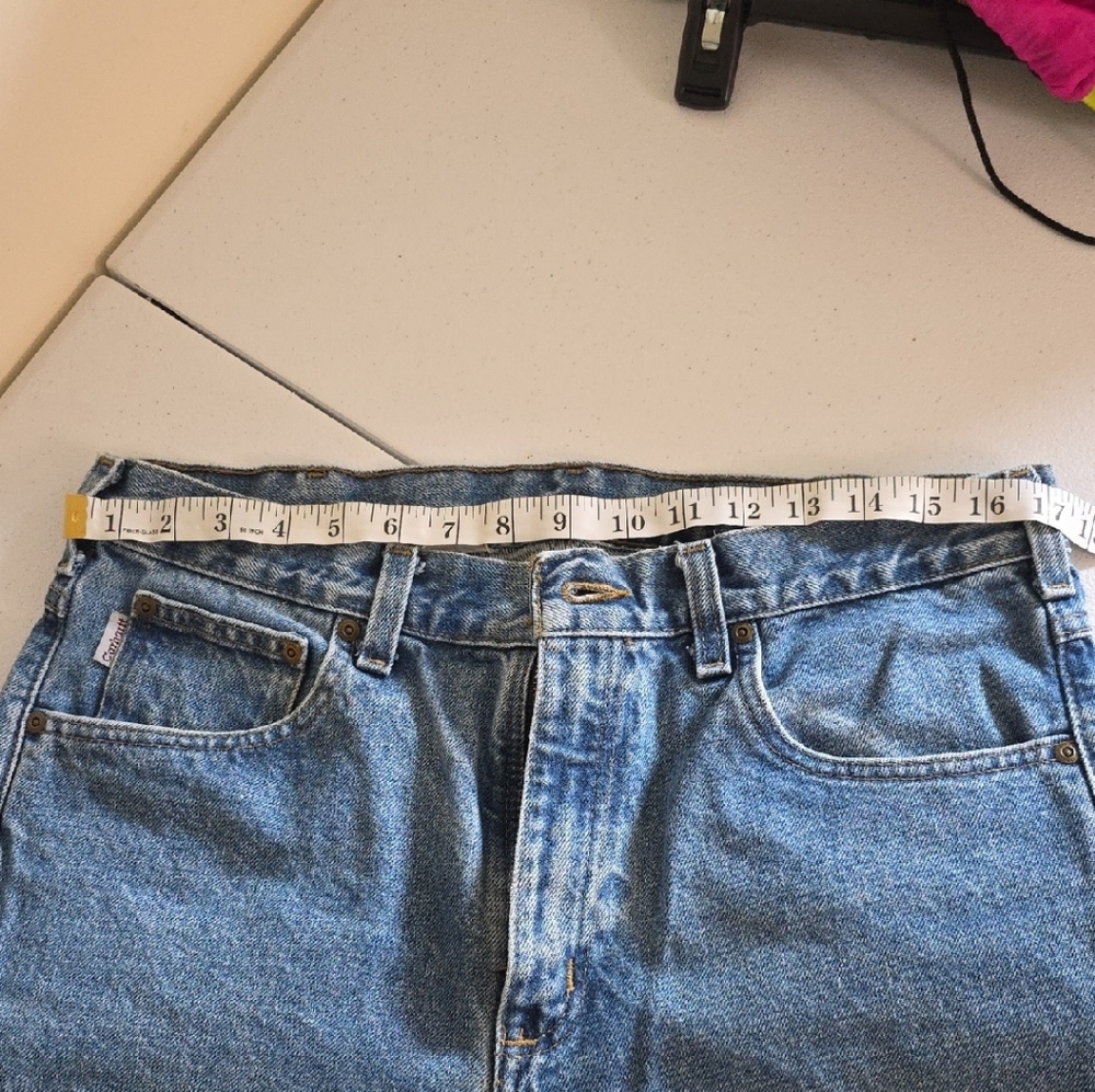 Classic Blue Denim Jeans 32W 34L - Picture 12 of 12